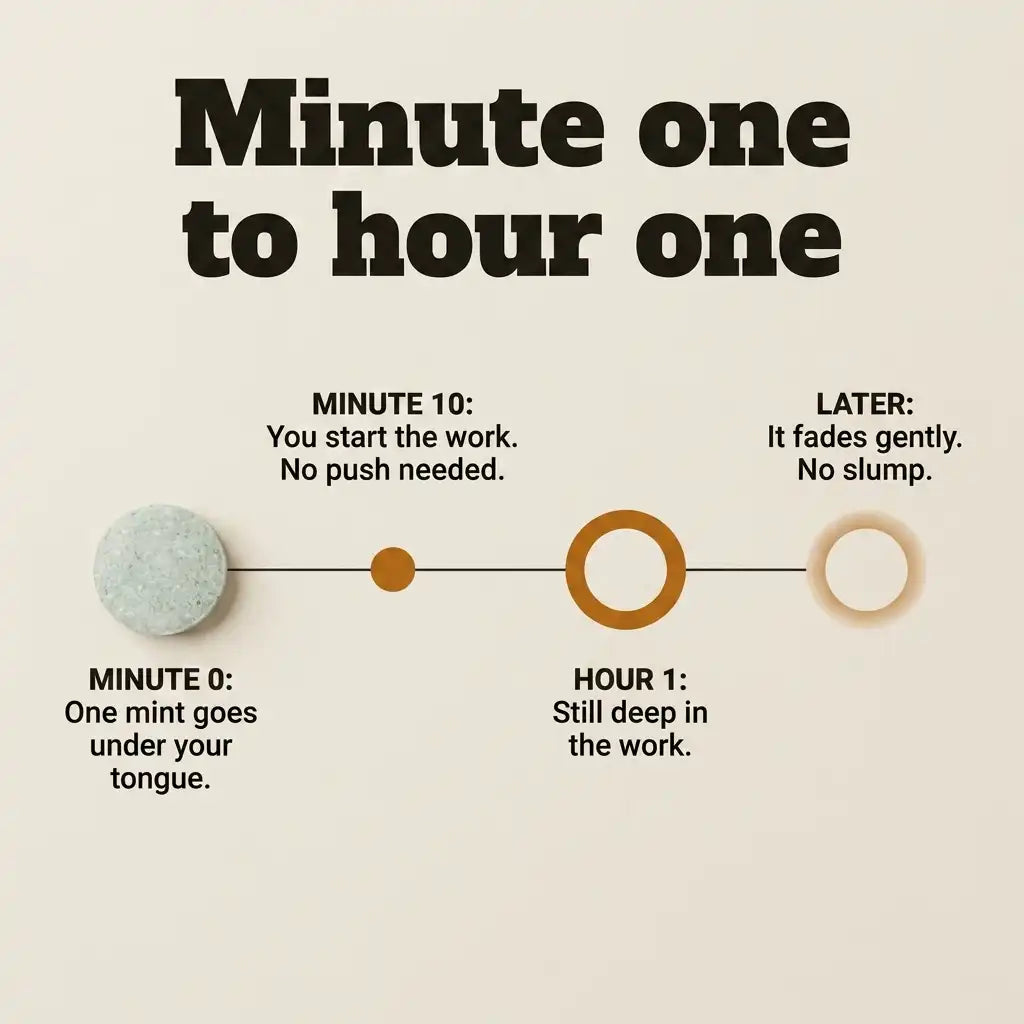 Minute one to hour one