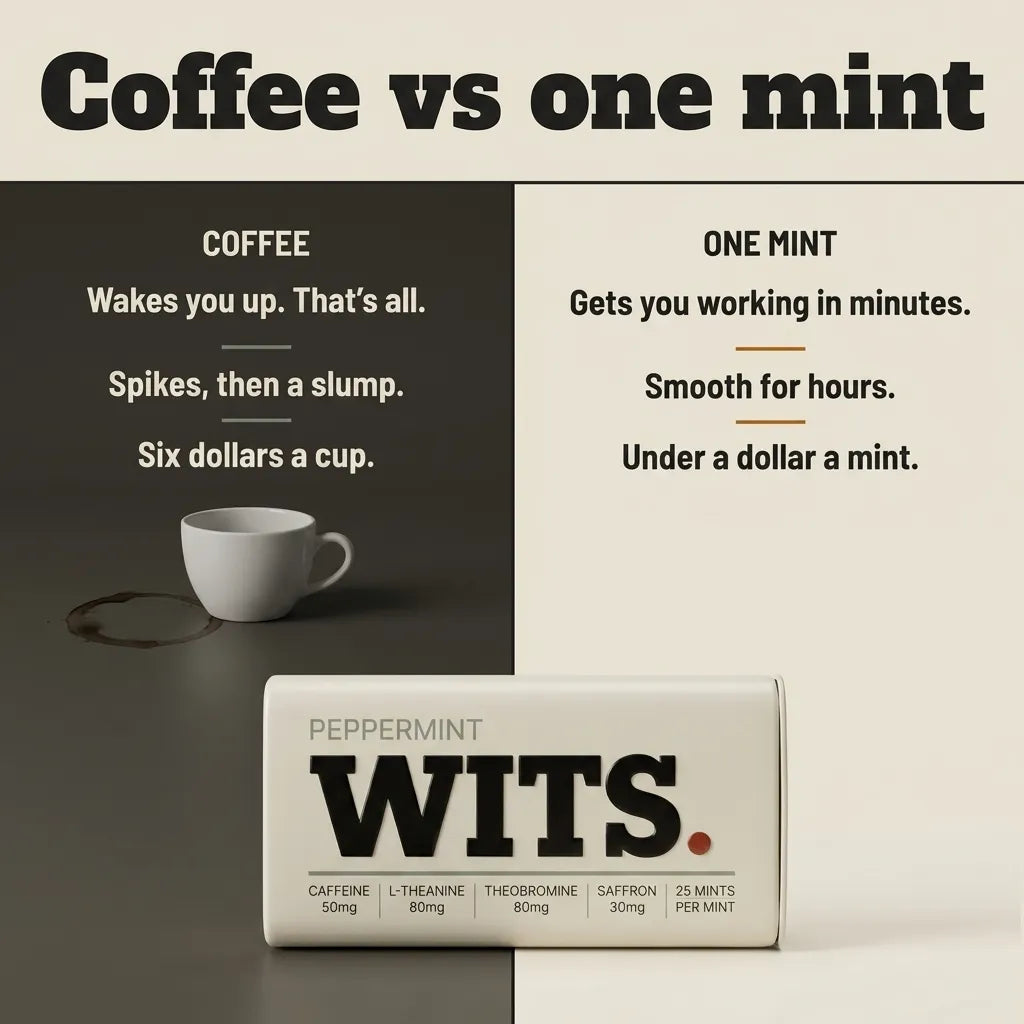 Coffee vs one mint